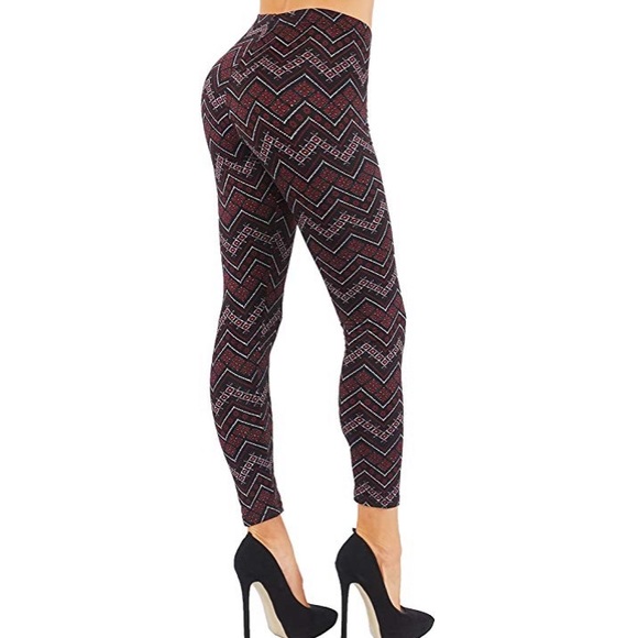 MFleece Lined Printed Leggings Warm & Sof - Picture 2 of 3
